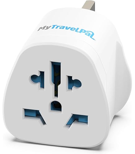MyTravelPal® Lot De 2 Adaptateurs De Voyage Européens Pour Une Utilisation En France, En Allemagne, Au Portugal, En Grèce Et Dans La Plupart Des Europe | Adaptateur De Type E/F