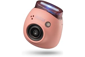 Fujifilm instax Pal Powder Pink – Fotocamera Digitale Compatta, Design Tascabile, Semplice Esperienza di Scatto, Piccola e Divertente, Risoluzione 2560 × 1920, Slot microSD