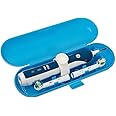 meilinkeji Plastic Electric Toothbrush Travel Case for Oral-B Pro Series, Blue