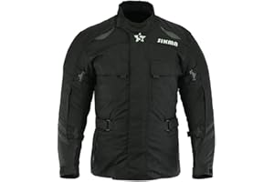 Sikma Motorbike Jacket for Men's Motorcycle Cordura Waterproof Armours Textile Jackets