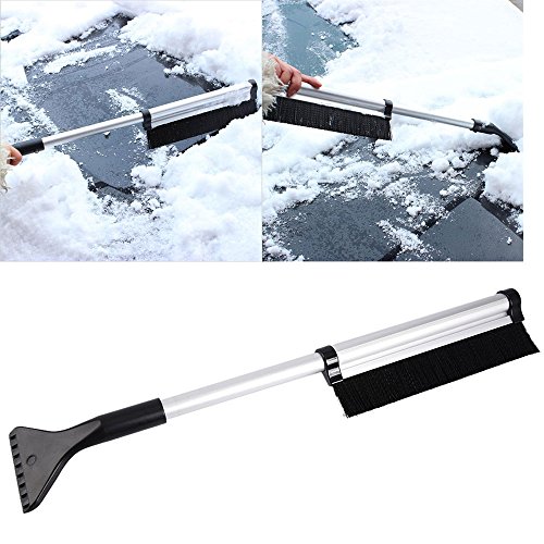 Preisvergleich Produktbild Spatel Bürste Teleskop bürstet Schnee Eis Auto Auto Windschutzscheibe