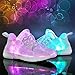 Produktbild JF LED-Schuhe USB Lade Flashing Running Sneakers Leuchten Sportschuhe mit 7-Color-Lights für Frauen Männer Kinder