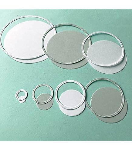Zonfer Coupe 1pc Métal, DIY Scrapbooking Carte Embosser Album
