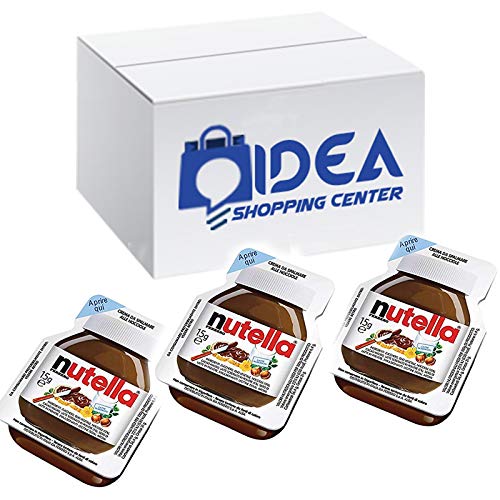 60 VASCHETTE MONOPORZIONE NUTELLA DA 15 GR CIOCCOLATO MONODOSE FERRERO KINDER