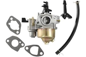 HURI Vergaser mit Schlauch passend für LIFAN Benzinmotor 6,5 PS Einzylinder mit 196ccm