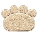 AntEuro Katzenstreu Matte für Katzenstreu Boxen - 45 x 60 CM (Beige)