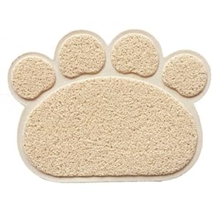 AntEuro Katzenstreu Matte für Katzenstreu Boxen - 45 x 60 CM (Beige)