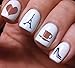 Produktbild Nail Art Aufkleber Set 3D DIY Paris Party Dekorationen Colorful – Original Beauty Fashion Style Hochwertiger Design Dekoration Wasser transfer- die besten Produkte für Kinder, Jugendliche, Mädchen und Frauen