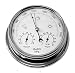 Produktbild tabic chrom Barometer mit eingebautem Hygrometer und Thermometer, schwere messing Fall (1/2 kg Biomüll), die wurde galvanisch mit Chrom, Segeln Schiff Yacht Dejeuner Marine Coastal Wetter Überwachung Uhr, handgefertigt in England