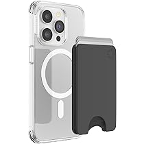PopSockets Portafoglio MagSafe Sottile - Porta Carte Per IPhone Con Anello Adattatore