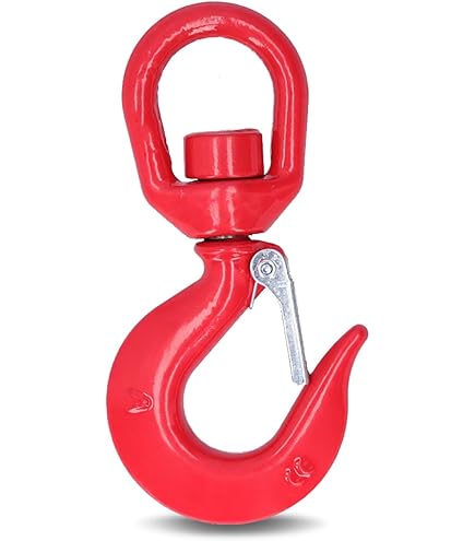 Gancio Di Sollevamento Da 2 Tonnellate - In Acciaio Legato Con Chiusura Sicurezza | Per Edilizia E Gru - Foto 7
