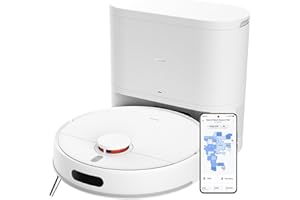 XIAOMI Robot Vacuum H40, 10000Pa, LDS navegación, mapeo Inteligente, Cepillo Anti-enredos, Vaciado automático, hasta 180 min de autonomía, Compatible Home y Control por Voz.