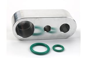 JETUPLUSLLC AC-Block-Off-Set für Nissan 05–12 Armada Pathfinder 04–13 Infinity QX56