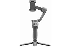 DJI Osmo Mobile 3 - Combo 3-Axis Gimbal Stabilizer Kit, Compatible with iPhone and Android Smartphones, Lightweight and Portable Design, Stable Shooting, Intelligent Control + Tripod, Travel