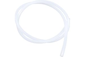 iMeistek Tuyau flexible en silicone transparent de qualité alimentaire pour transfert de pompe, aquarium, 20 mm x 24 mm x 2,5 m