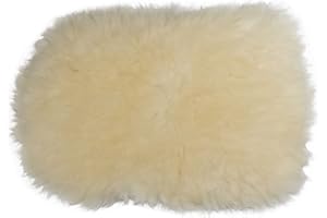 HAPPY FROG 2011 HappyFrog 100% GENUINE SHEEPSKIN Chair Motorcycle Seat COVER with 2 Elastic Chrome Clips