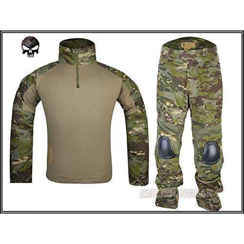 Emerson France Uniforme Tactique Combat Set Génération 2 Multicam Tropical Plusieurs Tailles