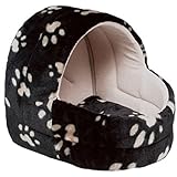 Trixie 36851 Charly Kuschelhöhle, 40 × 40 × 45 cm, schwarz