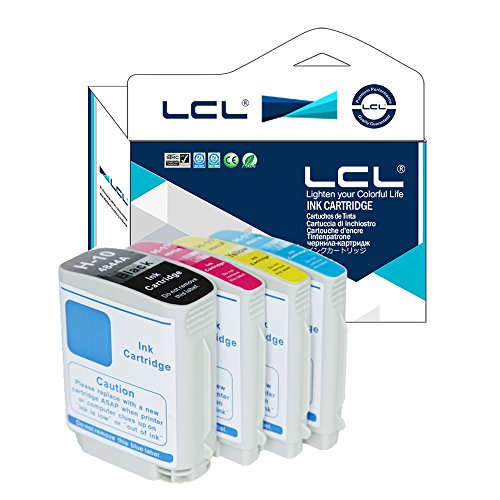 4PK 10 11 C4844A C4836A C4837A C4838A LCL Schwarz/Cyan/Magenta/Gelb Tintenpatrone Kompatibel für HP Business Inkjet 1000/1100/1100d/1100dtn/1200