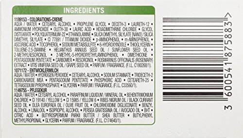 Garnier Nutrisse Creme Coloration Dunkles Goldblond 63, Färbung für Haare für permanente Haarfarbe (mit 3 nährenden Ölen), 1 Stück - 5