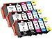 Produktbild Printing Pleasure 202XL 15 XL Druckerpatronen kompatibel für Epson Expression Premium XP-6000, XP-6005 | C13T02G74010: C13T02G14010, C13T02H14010, C13T02H24010, C13T02H34010, C13T02H44010