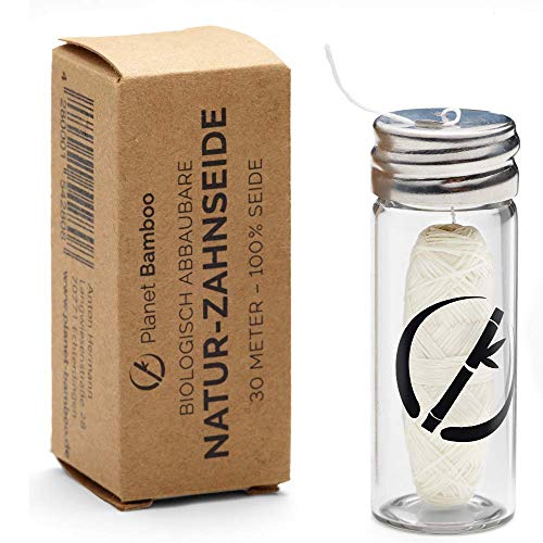 Planet Bamboo: seda dental natural - (plástico)