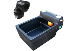 HEATING PARTS WAREHOUSE Kingspan Titan Horse/Cattle Drinker, 12 Gallon, 54 litres with Philmac Female Elbow, 25mm x 1/2"