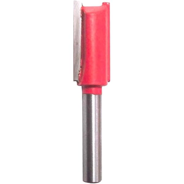 Bestgle 5-Piece 1/4-Inch Shank Straight Dado Router Bit Set – Carbide Wood Milling Cutter Set (1/4,3/8,1/2,5/8,3/4 Inch)