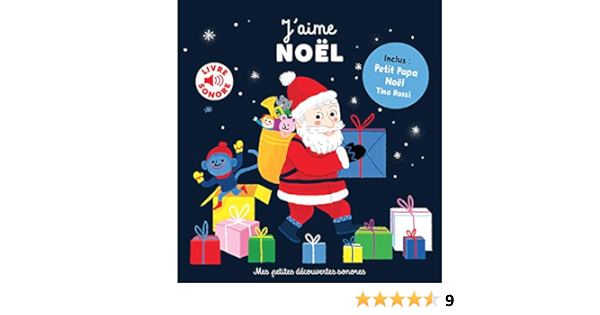Amazon Fr J Aime Noel Livre Sonore Des 18 Mois Roederer Charlotte Livres