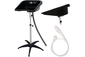 Altéax Lavatesta Portatile Per Parrucchieri Quadrato con Doccetta per Lavandino Universale – Design Ergonomico è Utilizzato Come Lavatesta per Disabili - Lavatesta Parrucchiera Professionali