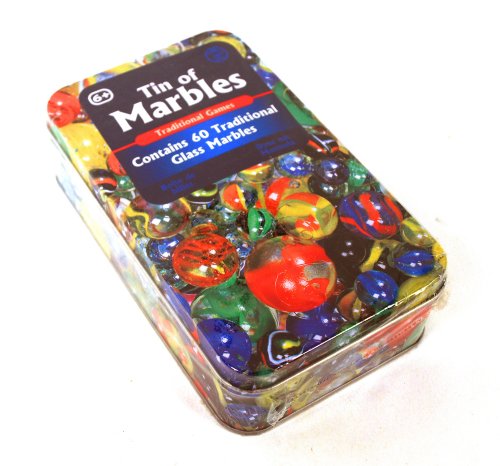 Tobar - 15237 - Boîte métalique décorée avec 60 billes assorties