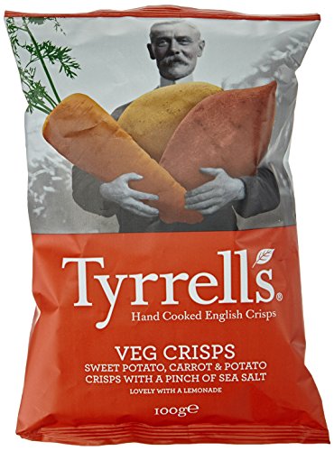 Preisvergleich Produktbild Tyrrell's Sweet Potato, Carrot und Potato with Sea Salt, 4er Pack (4 x 100 g)