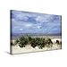 Produktbild Calvendo Premium Textil-Leinwand 45 cm x 30 cm quer, Badestrand auf der Insel Föhr | Wandbild, Bild auf Keilrahmen, Fertigbild auf echter Leinwand, Leinwanddruck Natur Natur