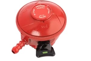 JD Brands PATIO GAS/BBQ REGULATOR - 27mm Clip On 37mbar - 1.5kgh Fits Calor Gas/Flogas - BBQ/Patio Heater