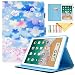 Produktbild Uliking iPad 9.7 2018/2017 Hülle, iPad Air 2 Hülle, iPad Air Hülle, [Eckschutz] [Auto Wake/Sleep] [Crad Slot] Premium PU Leder Stand Cover für Apple iPad 6. / 5. Gen, iPad Air 1/2