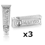  Marvis Toothpaste Whitening Mint 85ml, 3 - Pack (3 x 85ml)