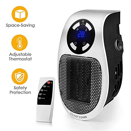 Wisfruit Space Heater Wall Outlet Space Heater Portable Ceramic Mini Heater With Timer And Led Display 500w Electric Heater For Home Office Uk Plug Fba Buy Online In Bahamas At Bahamas Desertcart Com Productid 101594115