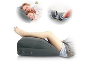 Nevife Venenkissen - Aufblasbares Beinhochlagerungskissen für bessere Durchblutung, Schwellungsreduktion. Ideal für Beine & Knie, als Lymphkissen & Venenkeil, verbessert Schlafqualität.