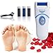 iVog Pedi-Luv 100 Powerful Callus Remover Battery Operated Professional Pedicure Device, Includes 4 Rollers (2 Coarse & 2 Extra Coarse)