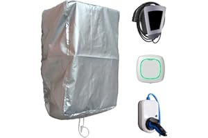 LOTHID Custodia protettiva a parete per la stazione di ricarica di veicoli di nuova energia, per esterni, impermeabile, antipolvere, a pioggia, montaggio a parete: 40 x 32 x 20 cm