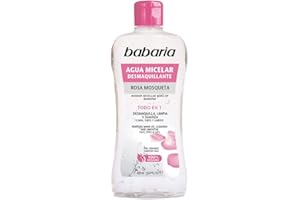 Babaria ? Agua micelar suave con aceite rosa mosqueta - 400 ml