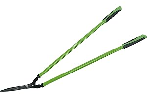Draper 83980 Grass Shears with Steel Handles, 100mm, Green and Black