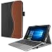 Produktbild Infiland ASUS Transformer Mini T102HA Hülle Case Slim dünne Schutzhülle Tasche für ASUS Transformer Mini T102HA (mit Auto Schlaf/Wach Funktion, Enthält Keine Tastatur)(Schwarz&Braun)