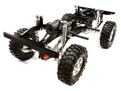 Integy RC Model CNC-Machined Aluminum 1/10 Type D90 Roller 4WD Off-Road Scale Crawler ARTR