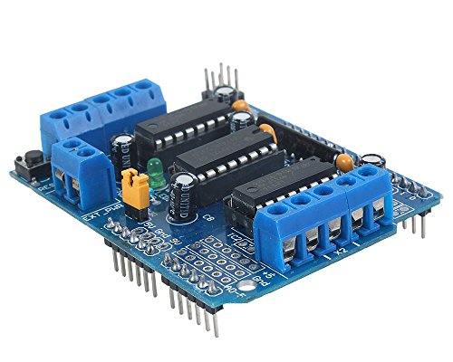 niceeshop(TM) Carte d'extension L293D Moteur Entraînement Shield pour Arduino Duemilanove Mega UNO R3 AVR ATMEL