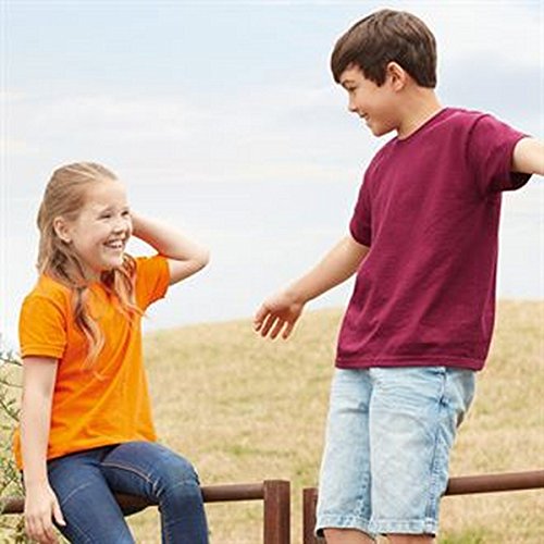 Kid's original T (Burgundy, 34)