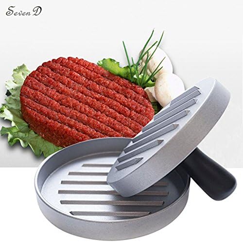 Hamburger Press, SevneD Aluminum Hamburger Maker Non-Stick Patty Mold Ideal for BBQ
