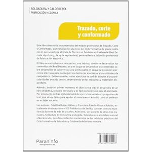 Trazado, corte y conformado