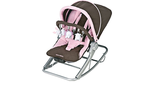 Maclaren Transat Rocker Coffee Brown Pink 08 Amazon Fr Bebe Et Puericulture