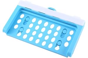 KIMISS Soporte de Bolsa Delgada Soporte de Bolsa de Basura Plegable de Plástico PP 1 Pieza Bolsa de Basura de Plástico Plegable Soporte de Almacenamiento de Basura Utensilios de Cocina